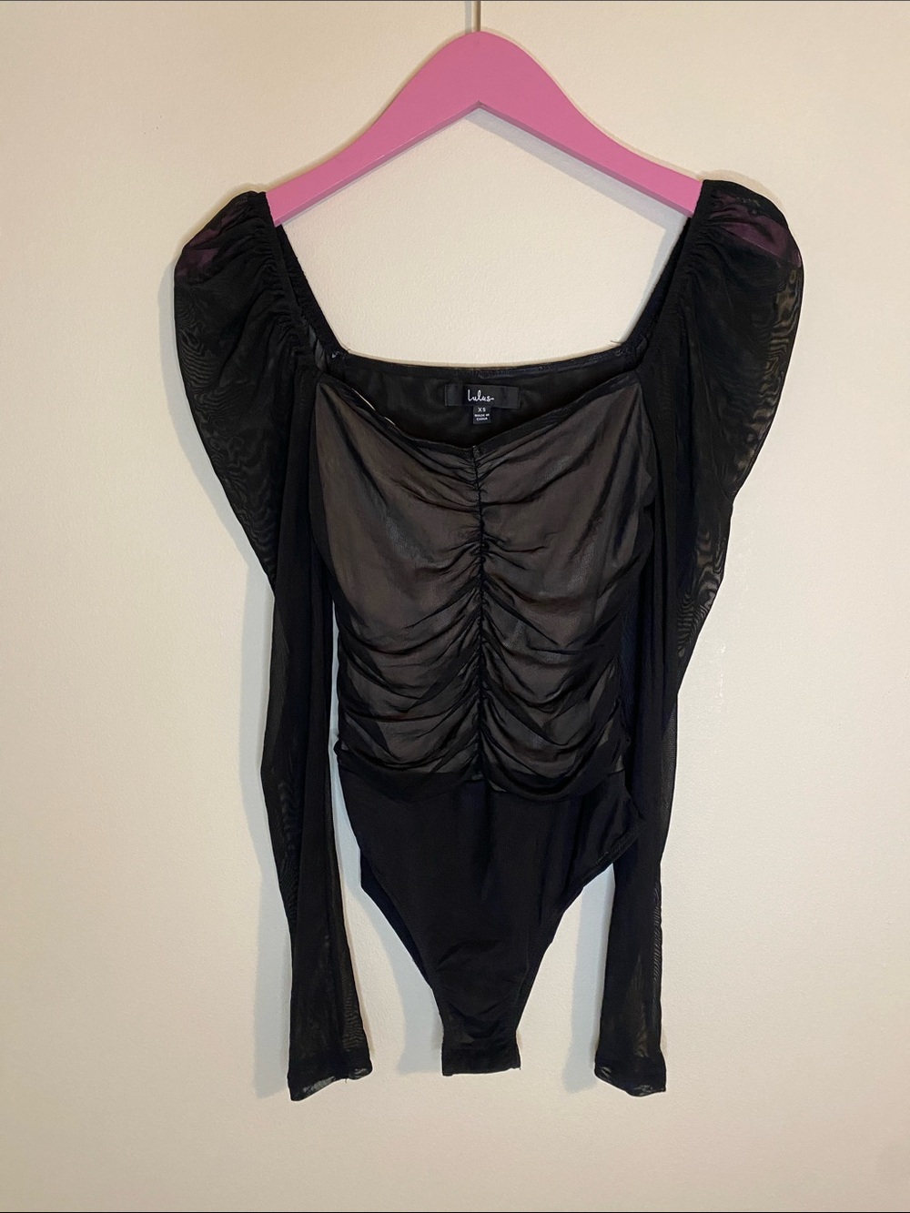 Lulus black bodysuit 💕